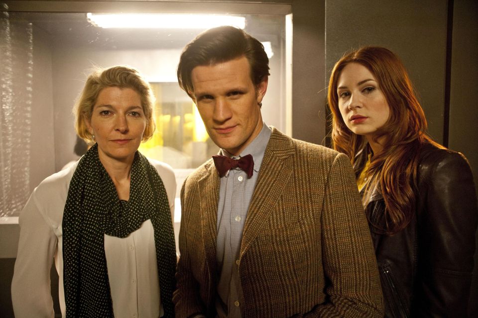  Steven joined former Doctor Matt Smith and co-star Karen Gillan for a watch-a-long of their favourite episode, The Eleventh Hour, last week