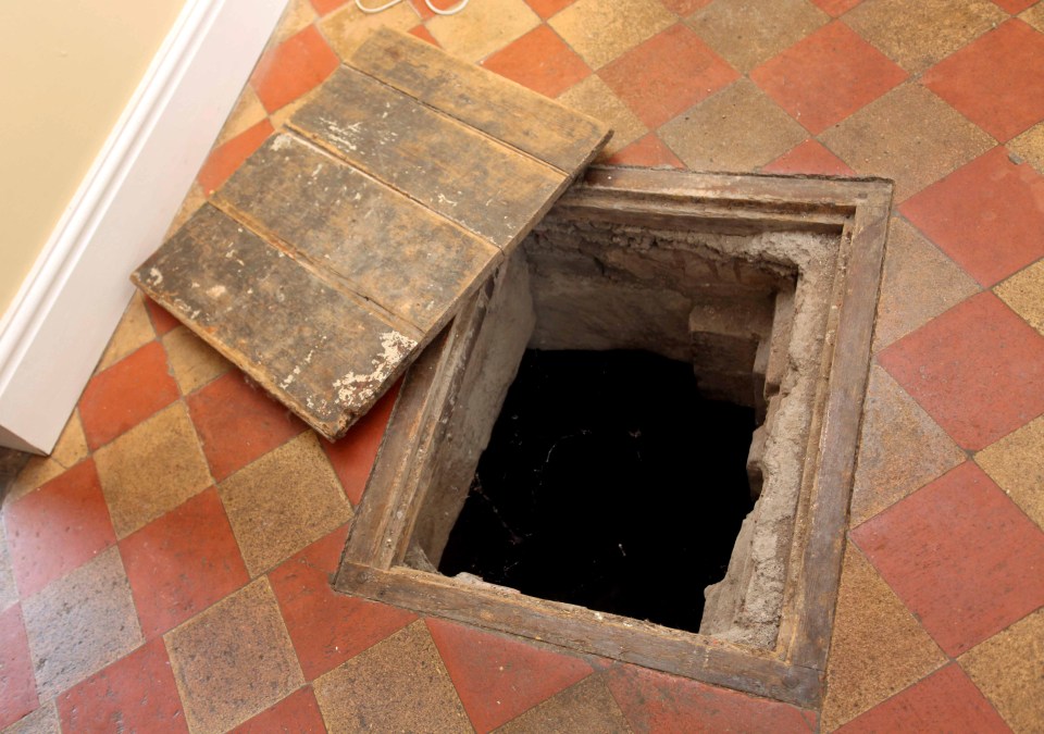  The property also has a trapdoor