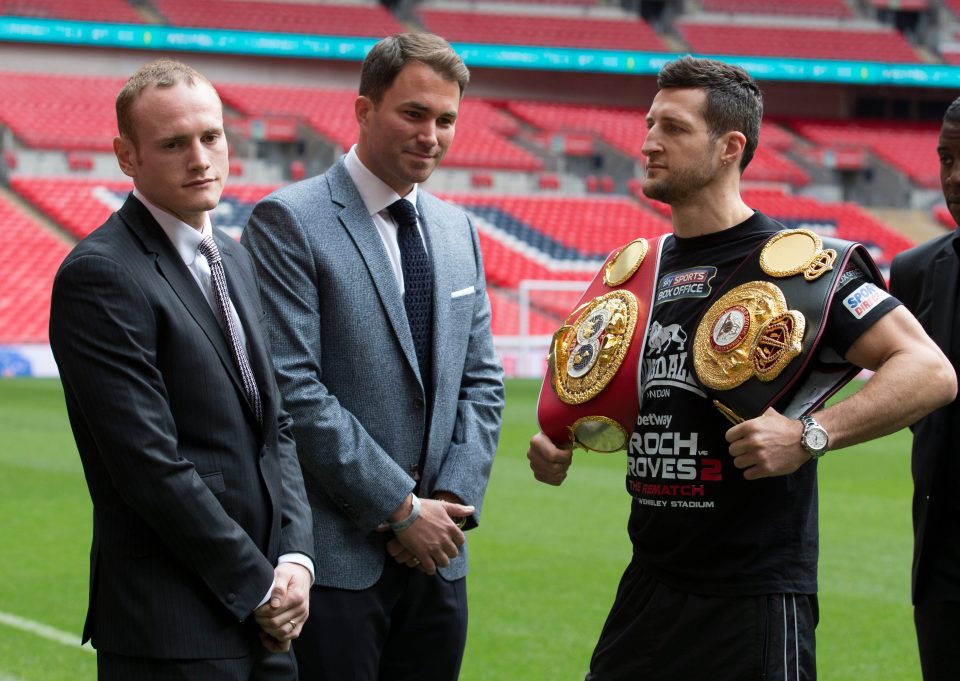 Eddie Hearn is working on a way of getting some mammoth press conferences set up between boxers