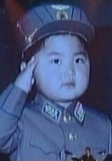  Kim Jong-un as a child. Date unknown.