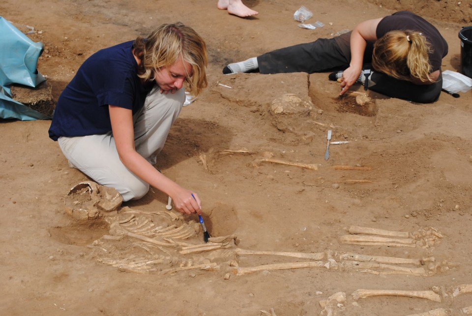 The grave was first discovered in 2013 but has only just been linked to the Black Death