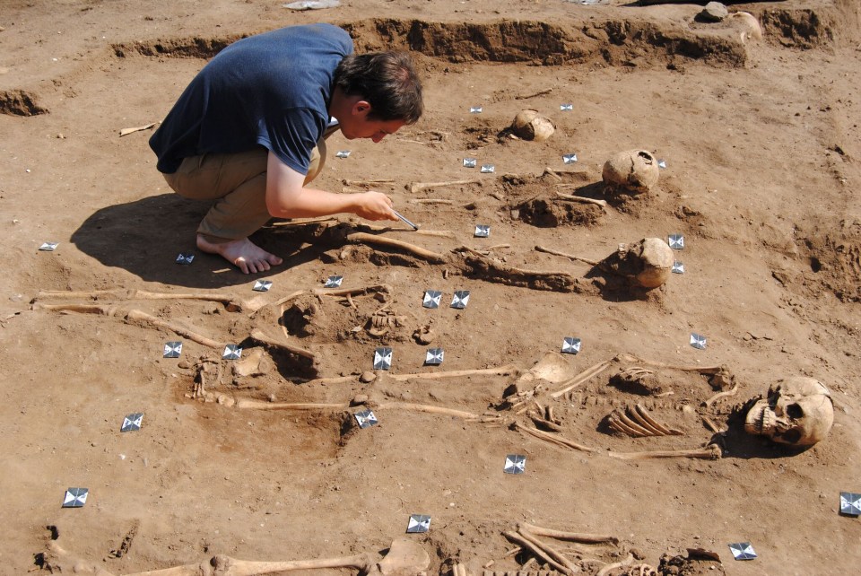 17 of the skeletons belonged to children between the ages of one to 17