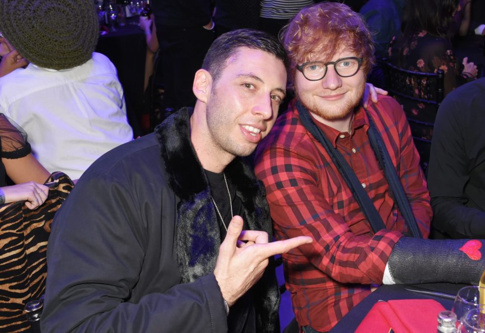  Example was told off by Ed Sheeran's dad