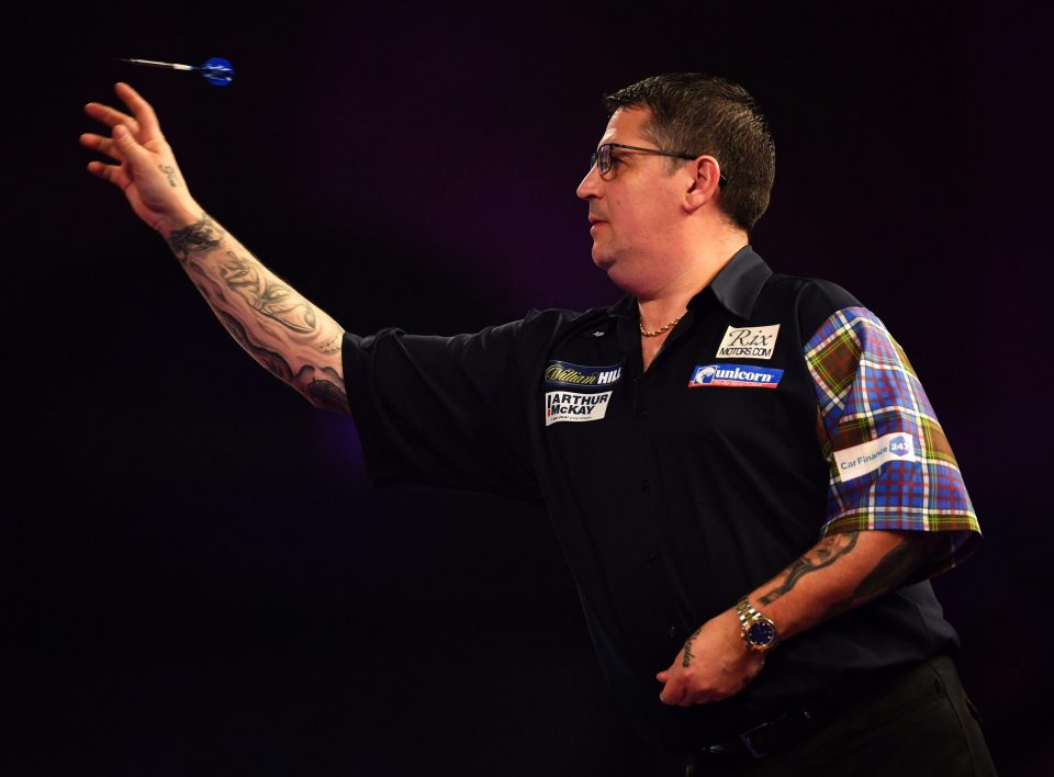  Gary Anderson could still take part in the PDC "At Home" lockdown live event