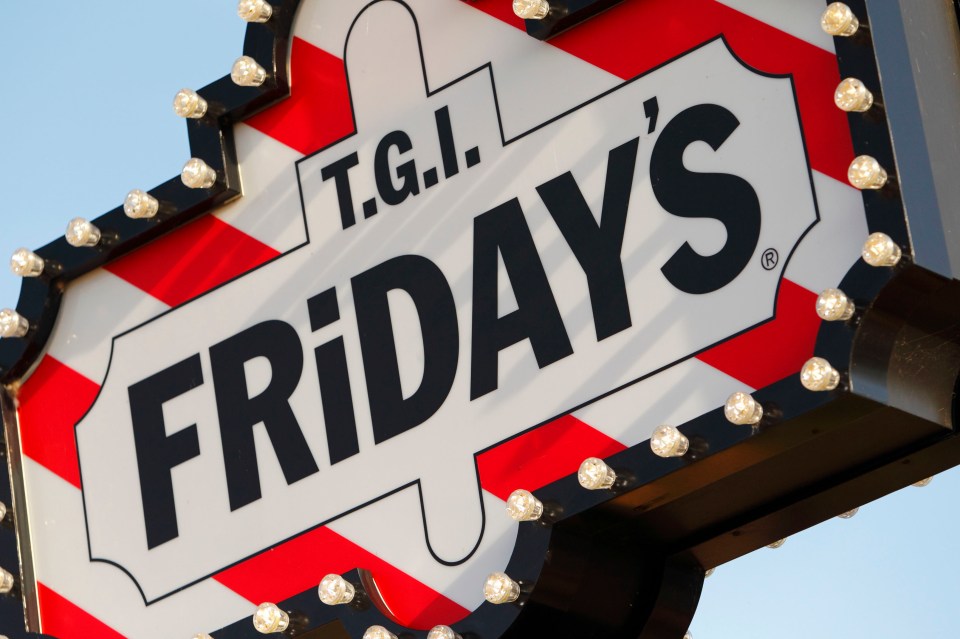 TGI Fridays is reopening more restaurants tomorrow