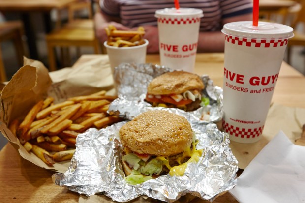 Five Guys food