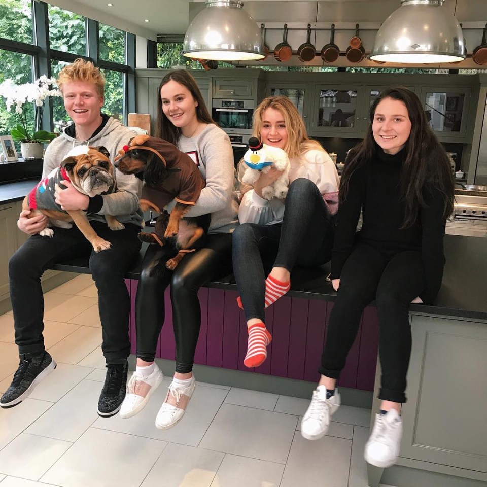  Gordon Ramsay is the father of five children - Oscar not pictured