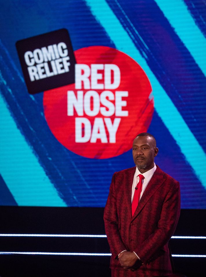  Comic Relief said: 'It is the opportunity to praise heroes caring for us'