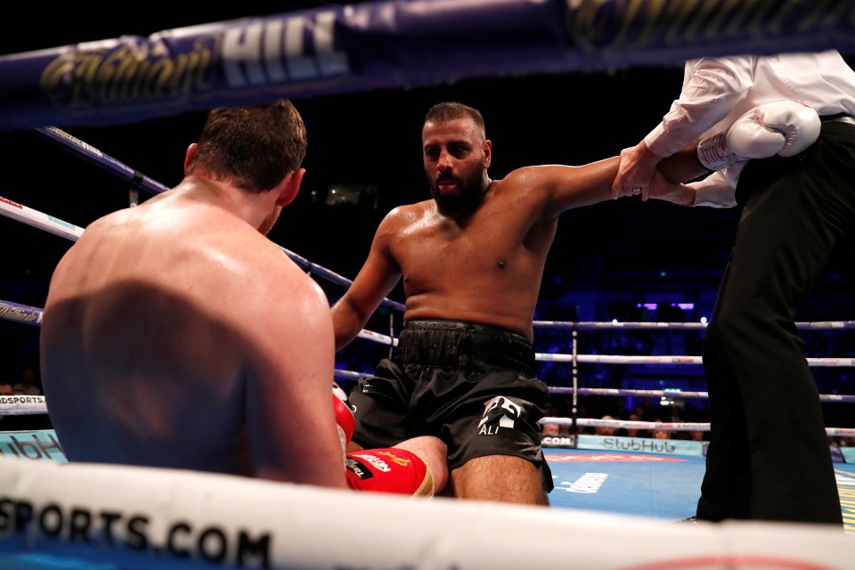  Kash Ali was banned for six months after biting David Price