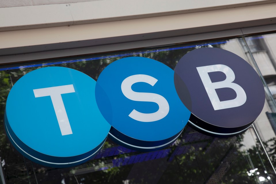 TSB branch sign