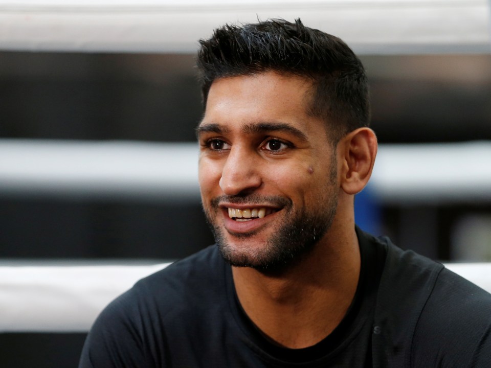 Amir Khan, 33, hasn’t fought since stopping Billy Dib in Saudi Arabia last July