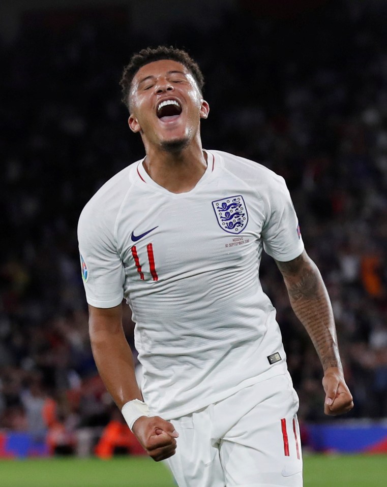  Jadon Sancho burst onto the scene with Dortmund and has become a fixture for England