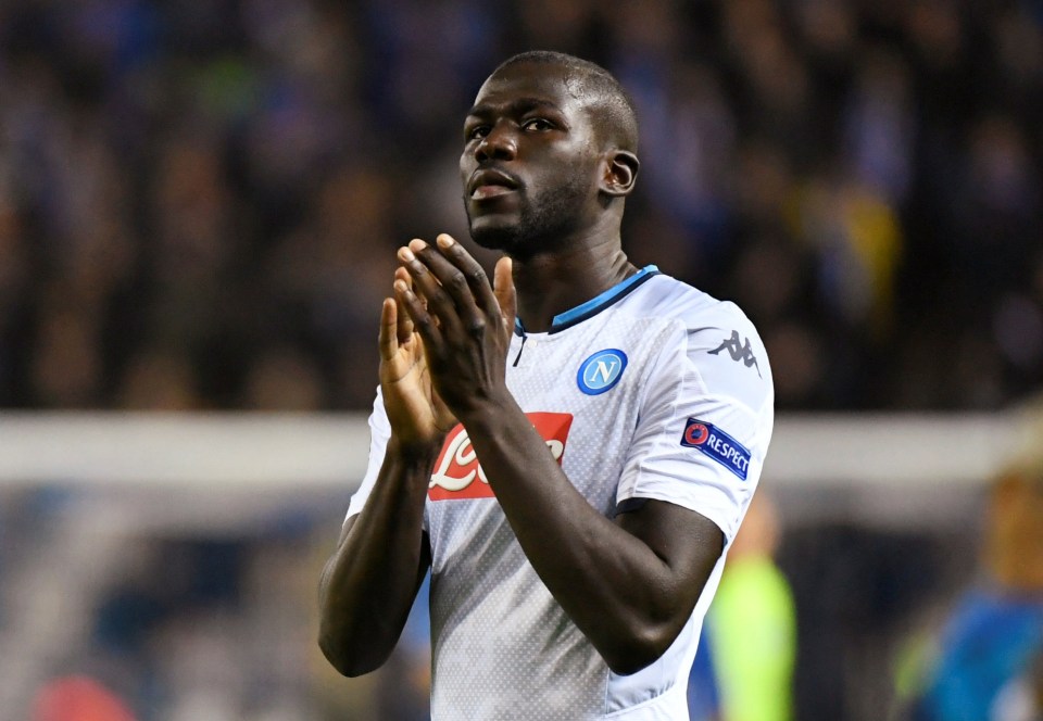  Kalidou Koulibaly has emerged as Manchester United's top target