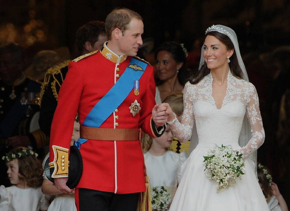 Prince William and Kate Middleton tied the knot at Westminster Abbey on April 29 2011