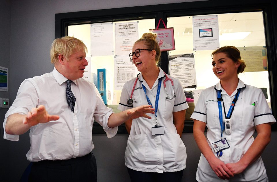  Boris Johnson, who freely admits “the NHS saved my life”, beat the virus not because he is a 'fighter' but thanks to our institution