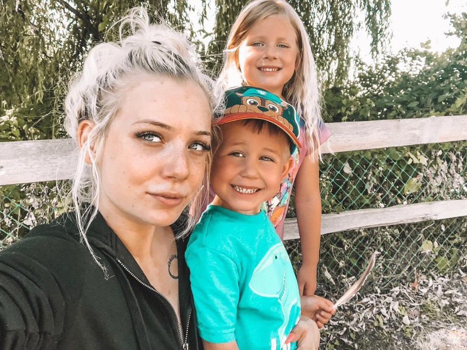 Caitlin Fladager, 26, says smoking weed makes her a 'better parent' to her two children