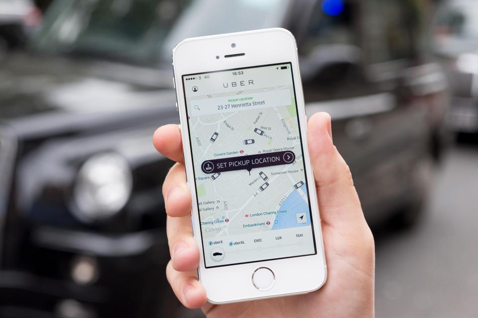  Uber is still operating during the lockdown but passengers should only book essential trips.