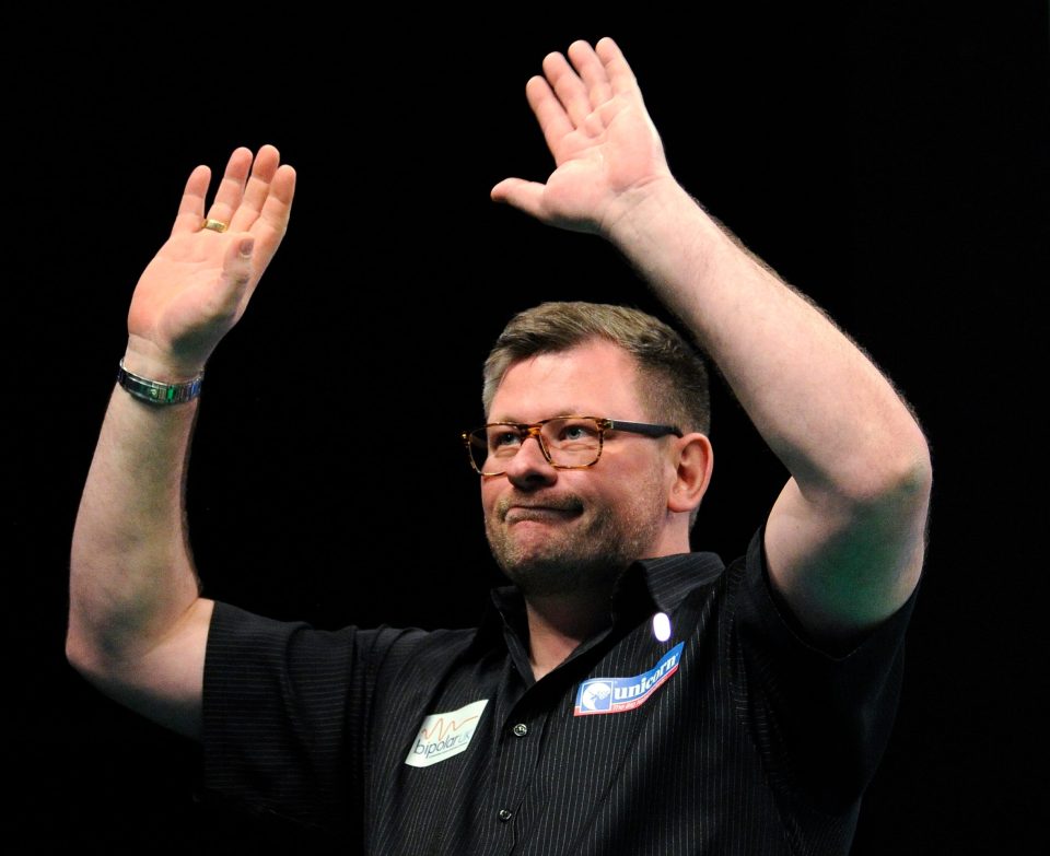  James Wade will look to beat boredom in the Home Tour from his man cave