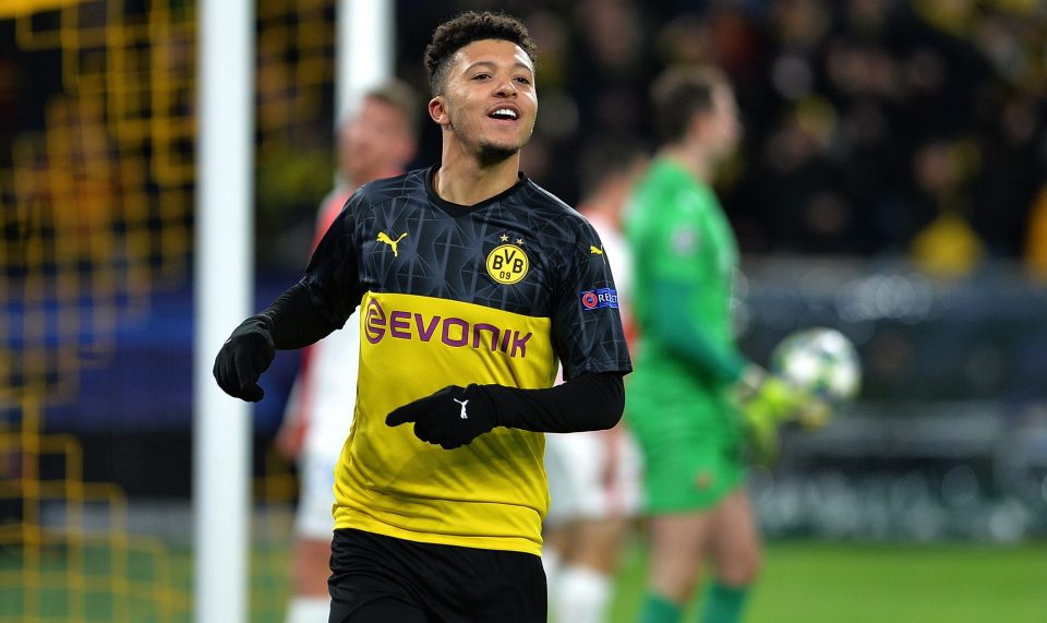  Jadon Sancho is keen on a move to Manchester United after coming through rivals City's ranks