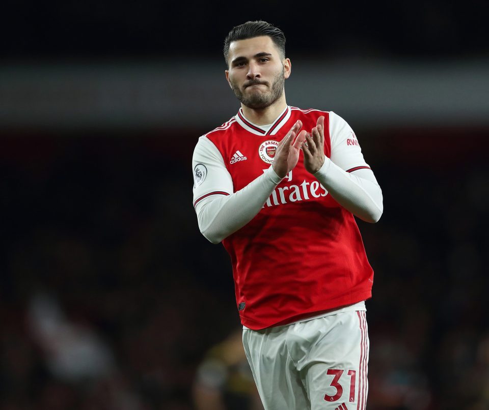  Sead Kolasinac faces a battle for his place in Arsenal's team with the return of Kieran Tierney