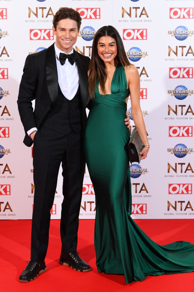  The pair, pictured at the National Television Awards, split in February after meeting last year