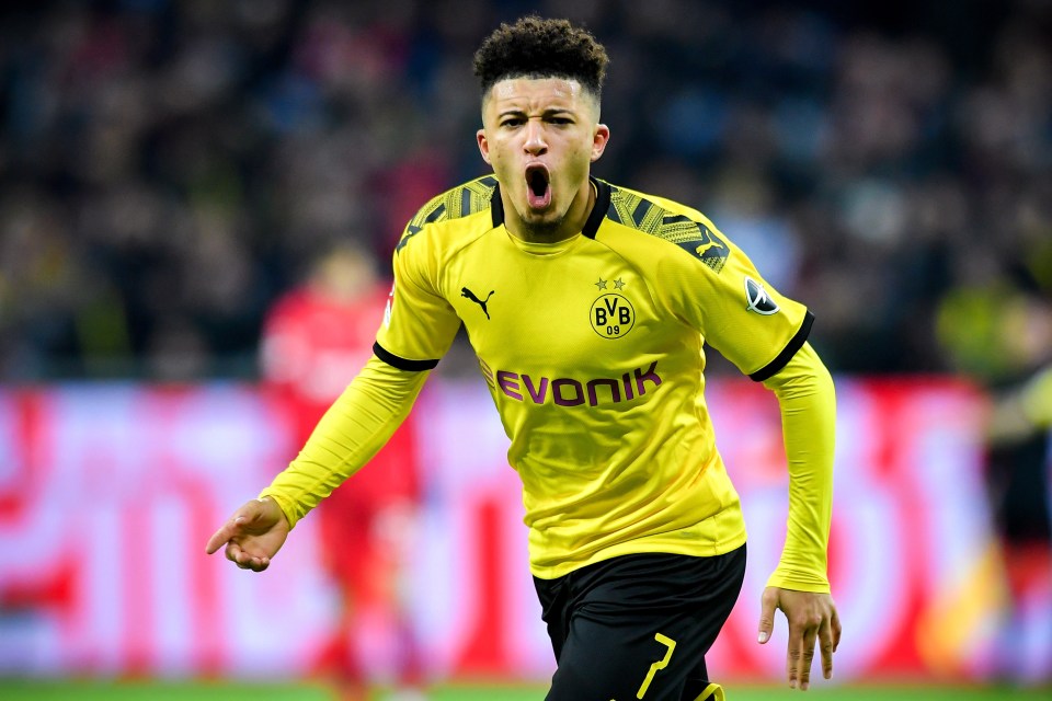  Jadon Sancho is being chased by Manchester United but will not go to Old Trafford without Champions League football