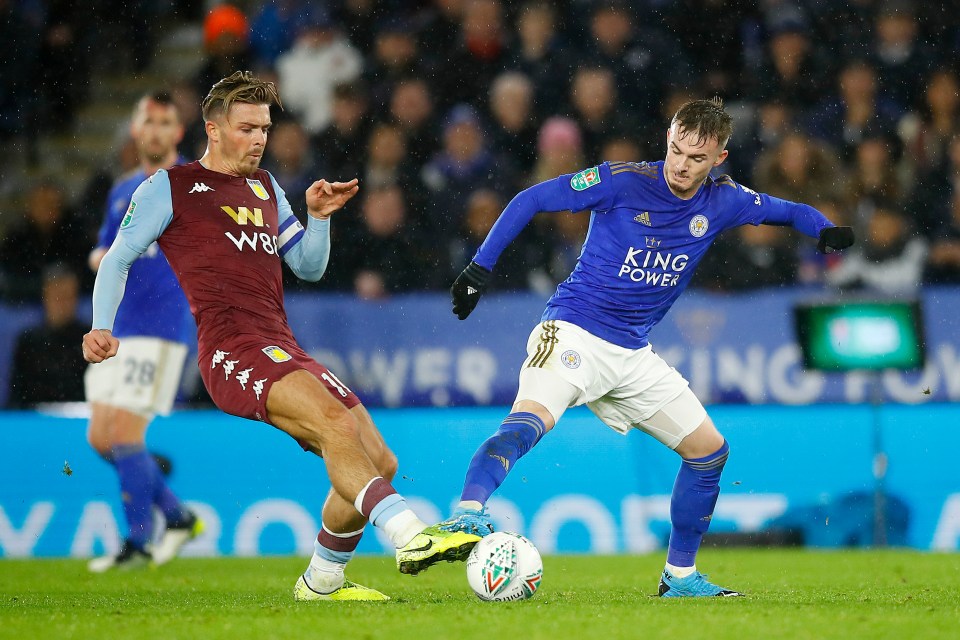  Manchester United targets Jack Grealish and James Maddison are both named in midfield