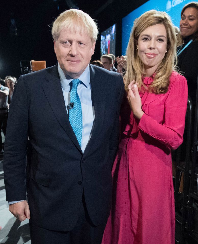  Mr Johnson's fiancé Carrie Symonds, who has had her own battle with the virus, said  'there were times last week that were very dark indeed'