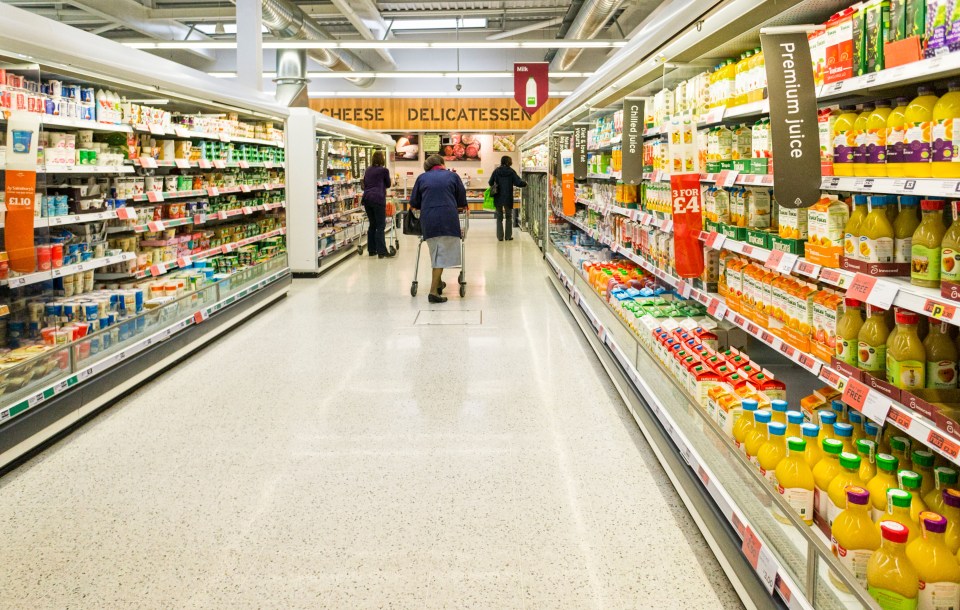  Supermarkets have introduced new distancing rules to help keep shoppers safe