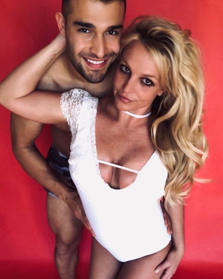 Britney and personal trainer boyfriend Sam Asghari are working out and quarantining separately