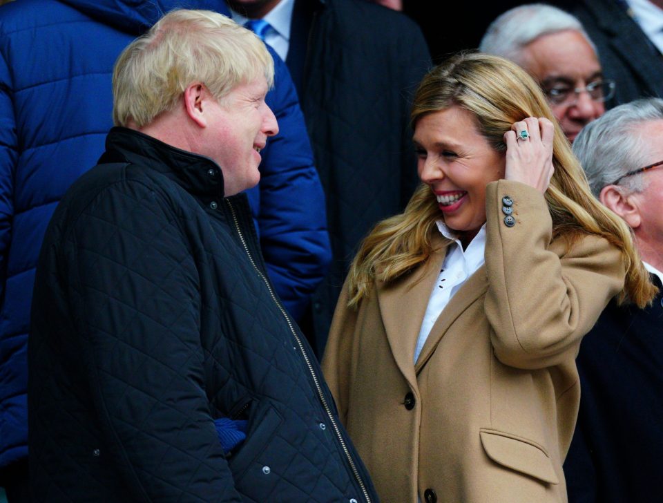  Boris Johnson and Carrie Symonds announced the birth of their 'healthy baby boy' last week