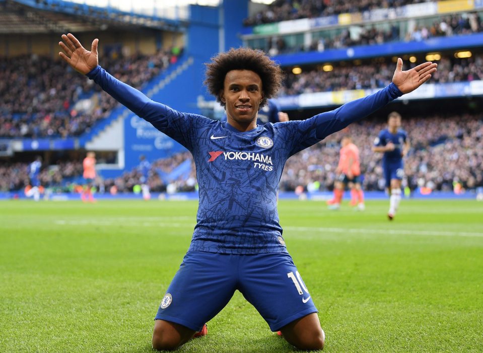  Man United may finally get their chance to sign Willian this summer