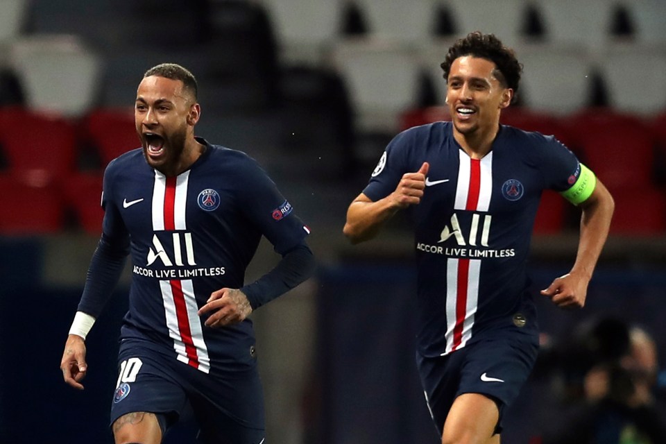  Marquinhos revealed that Neymar's celebrations were pre-meditated