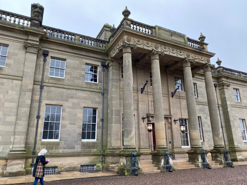  Much of the interior filming for both the Trenchard and Brockenhurst houses was done in Manderston House, Berwickshire