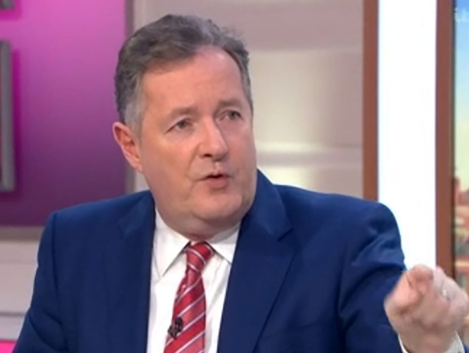  Piers Morgan slammed Lord Sugar for encouraging people to sunbathe