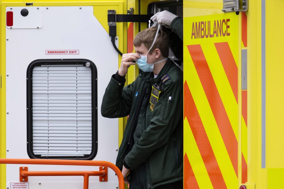  Over half of paramedics who received coronavirus results have tested positive in one force at the West Midlands Ambulance Service