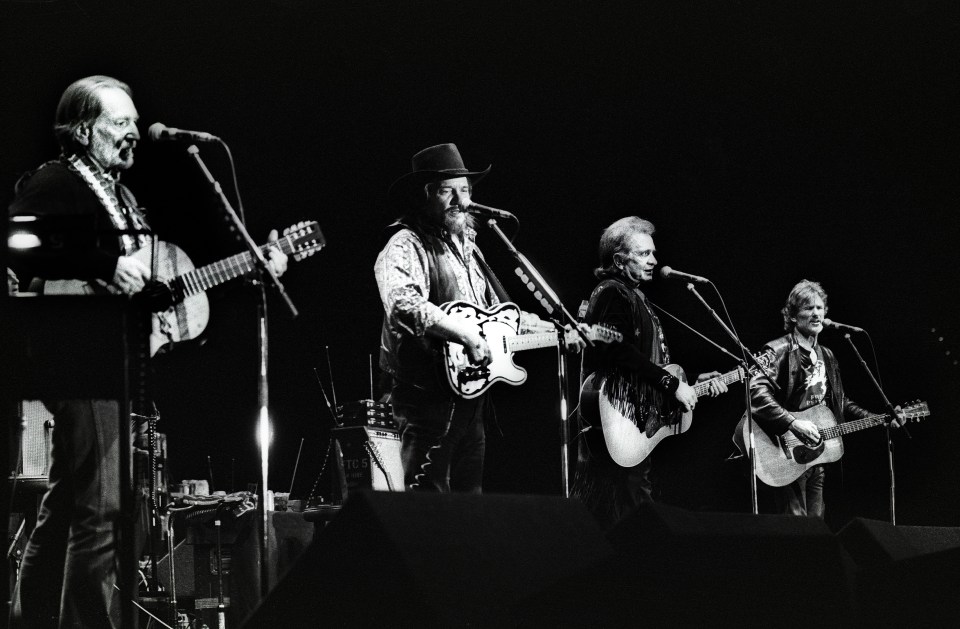 In the Eighties Kris became a member of country supergroup The Highwaymen with Johnny Cash, Willie Nelson and Waylon Jennings