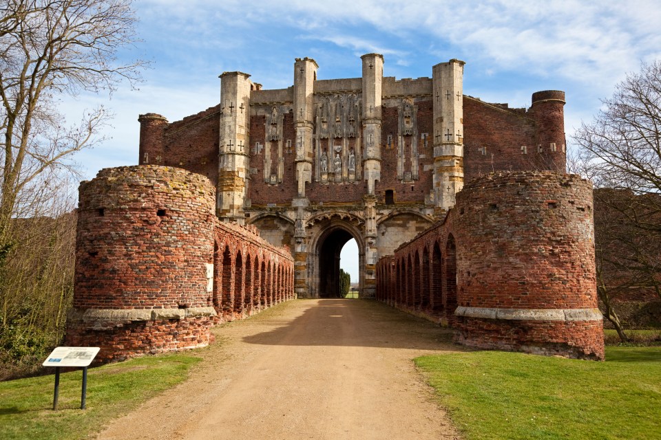 A gatehouse at the Abbey were the bodies were found