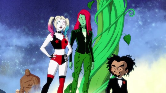  Harley and her BFF Poison Ivy become more than friends in season two