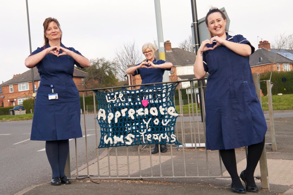 We salute the thousands of generous readers who have donated to our Who Cares Wins appeal and we salute you brave NHS workers —fighting for our country in this time of need