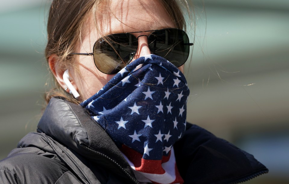 Wearing a face covering, like a bandana, may be one of the ways out of lockdown