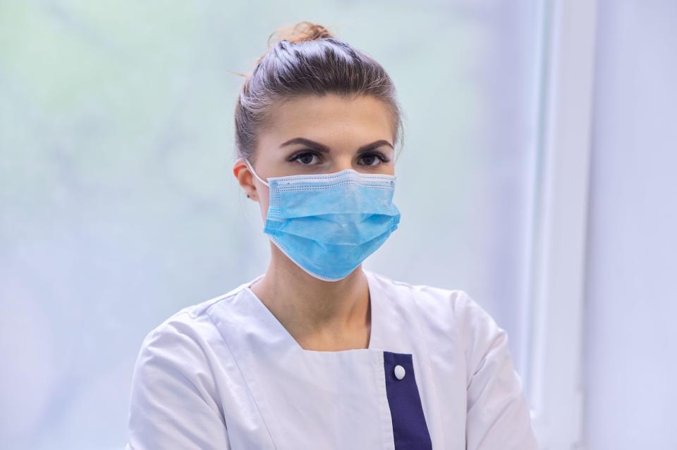  But surgical masks like those worn in the NHS will not be advised