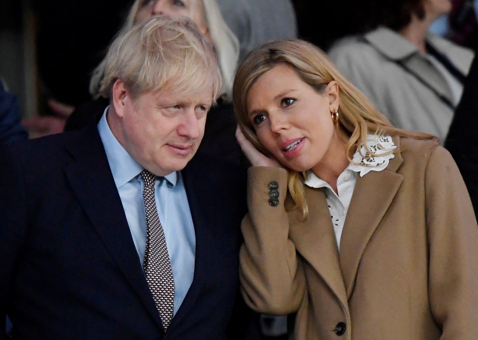  Boris Johnson's fiancée Carrie Symonds is unable to be with him as he tackles coronavirus