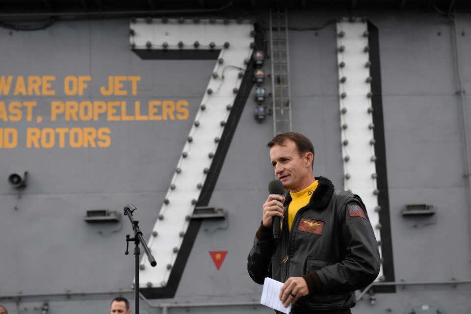  USS Roosevelt commander Capt. Brett Crozier was fired by the U.S. Navy