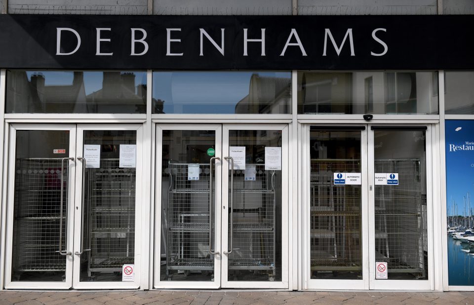  Debenhams is on the verge of collapse and is looking to enter into administration