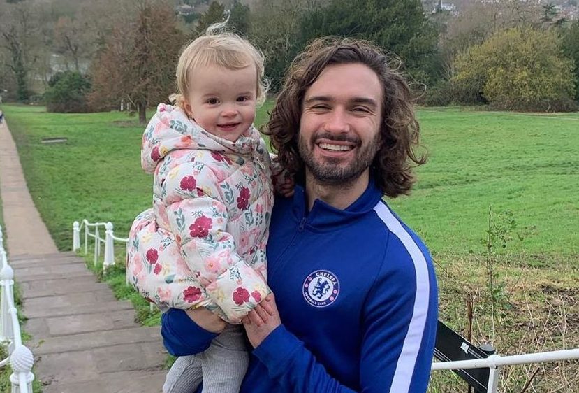 The Body Coach, pictured with daughter Indie, decided very early on that drugs were not going to be ‘my path’