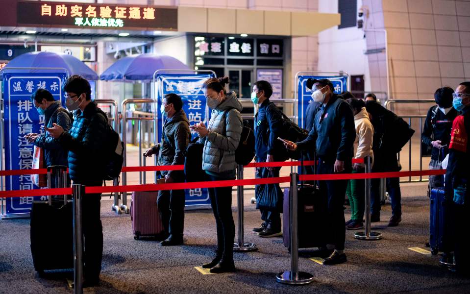  Many people not from Wuhan got stuck in the city when it was locked down