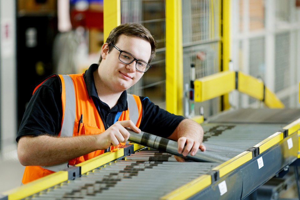  Jonathon Williams became an engineering technician at Amazon after completing a three year apprenticeship