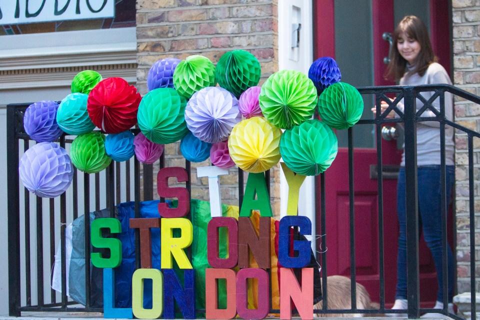  Residents in Hampstead tell Londoners to stay strong during the pandemic