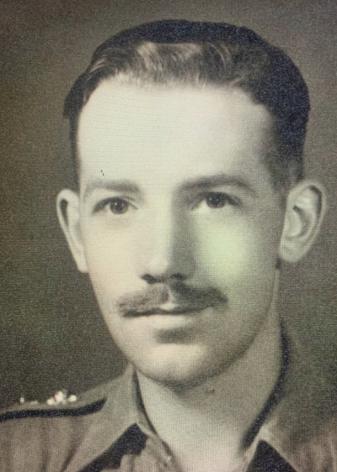 Captain Tom Moore served in the Second World War